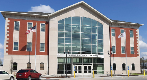 This is a picture of the Franklin County Courthouse.